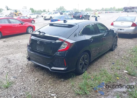 2018 Honda Civic Ex-L из США, поврежденный, VIN SHHFK7H77JU218422